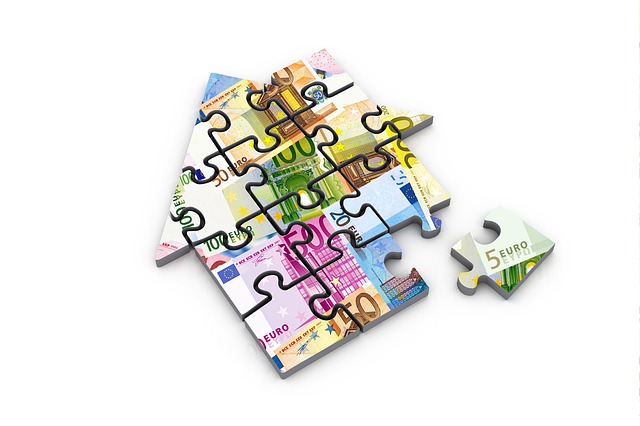 domek z puzzle